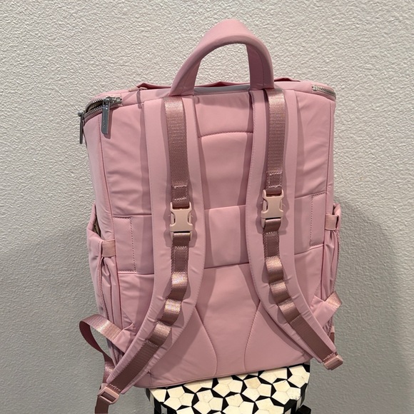 Lululemon Pink Diaper Bag + Crossbody - Picture 9 of 14